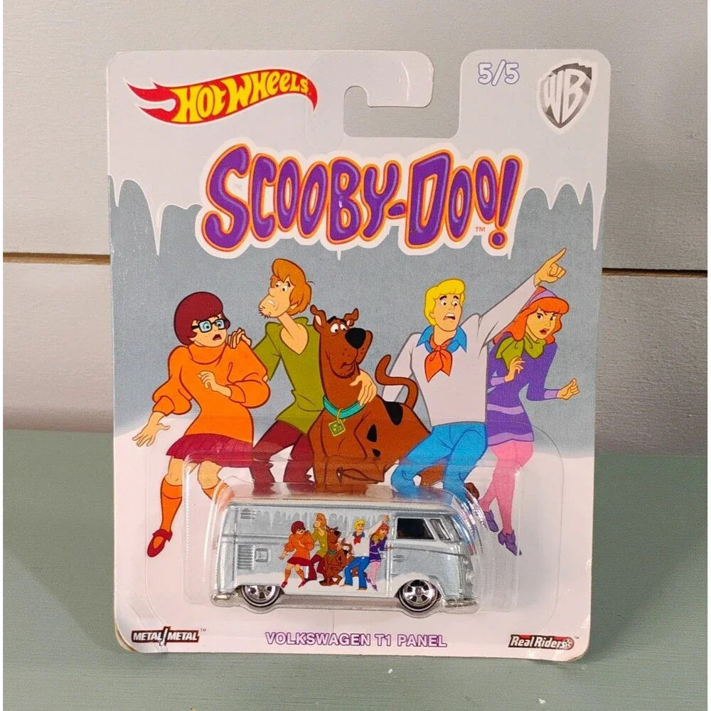 Hot Wheels Scooby-Doo 1960 Volkswagen T1 Panel Van Real Riders 1:64 Diecast